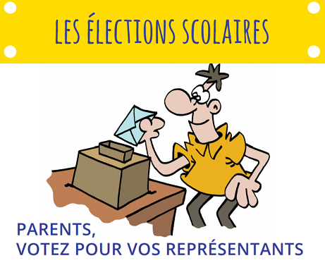 Le 9 octobre 2020, parents d’élèves, votre vote est important !